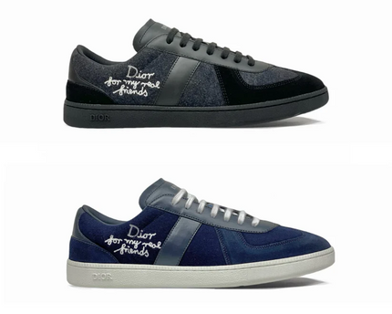 Men's Dior B01 Matchpoint Black or Blue Sneakers