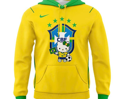 Brazil Soccer x Hello Kitty World Cup 2026 Limited Edition Hoodie