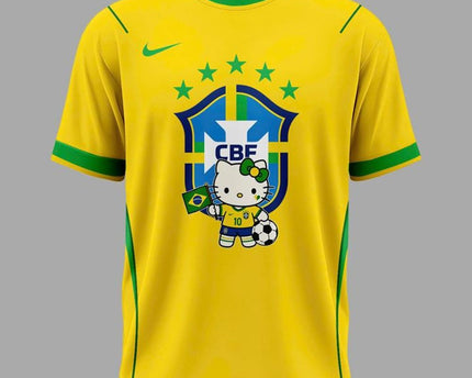 Brazil Soccer x Hello Kitty World Cup 2026 Limited Edition Shirt