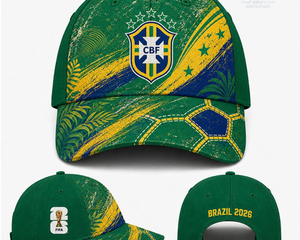 Brazil World Cup 2026 Cap Selecao Fan Hat