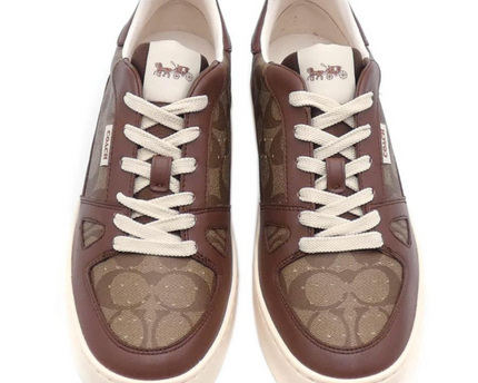 Men's Clip Low Top Optic Saddle Sneakers