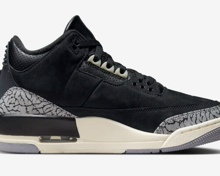 Men's Nike Air Jordan 3 Off Noir Shoes