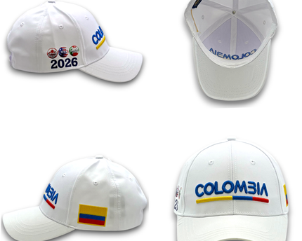 Colombia 2026 World Cup Hat – Premium 3D Embroidery