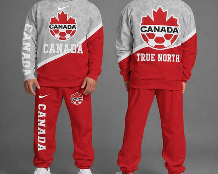 Canada "True North" World Cup 2026 Special Hoodie Jogger Set
