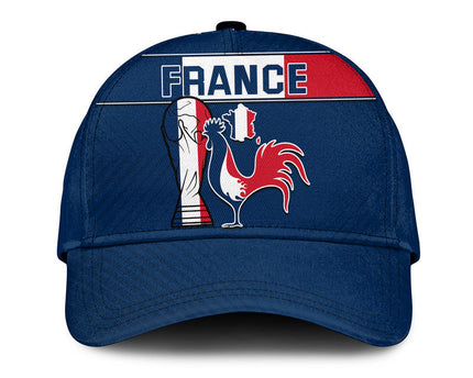 France Rooster Les Bleus Football Classic Cap