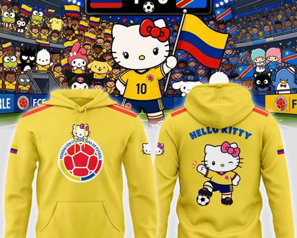 Colombia x Hello Kitty World Cup 2026 Limited Edition Hoodie