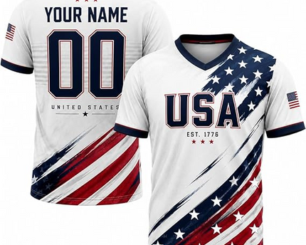 Custom National Soccer Jersey 2026 for Men Women Kids, Personalized Flag Design Name Number Gift for Fans Jerseys
