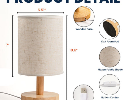 Custom Photo Van Gogh Style Father's Day Gift For New Dad, Husband - Personalized Fabric Lamp