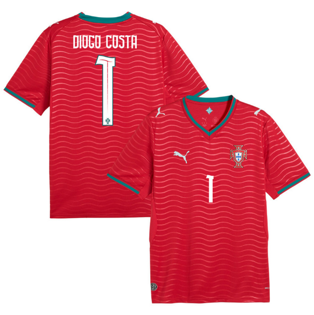 Diogo Costa Portugal National Team 2026 Home Jersey - Red