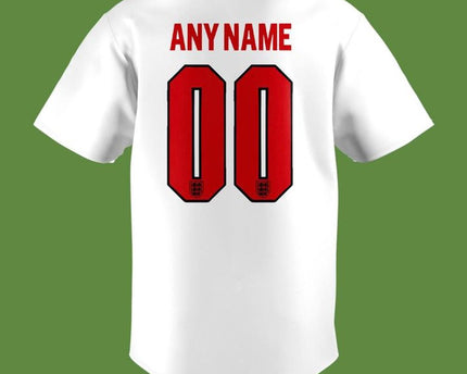 England National Football Team World Cup 2026 White Baseball Jersey