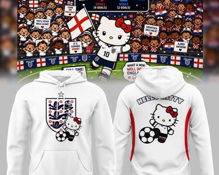 England Soccer x Hello Kitty World Cup 2026 Limited Edition Hoodie