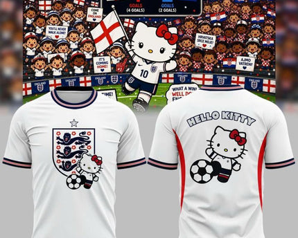 England Soccer x Hello Kitty World Cup 2026 Limited Edition Shirt
