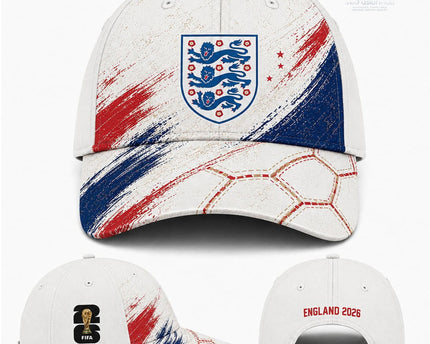 England World Cup 2026 Cap Three Lions Fan Hat