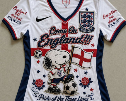 England x Snoopy World Cup 2026 Limited Edition Jersey