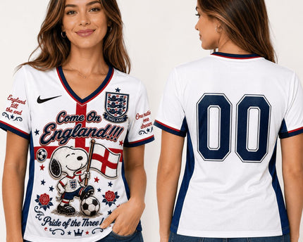 England x Snoopy World Cup 2026 Limited Edition Jersey