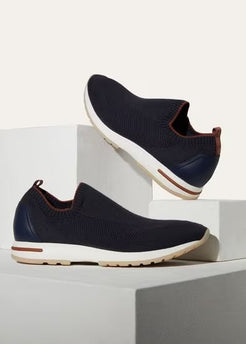 Men's Loro Piana 360 LP Flexy Walk Galaxy Blue Sneakers