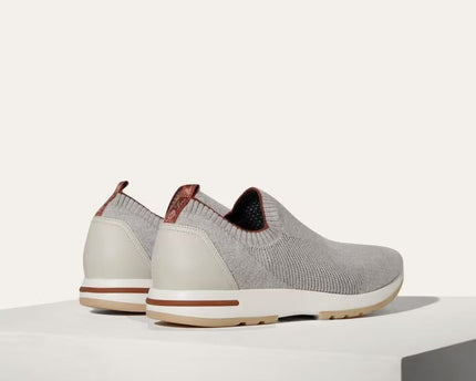 Men's Loro Piana 360 LP Flexy Walk Gray Mix Sneakers