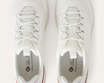 Men's Clothbase Loro Piana White Sneakers