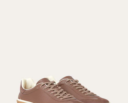 Men's Loro Piana Tennis Walk  Grey Taupe Sneakers
