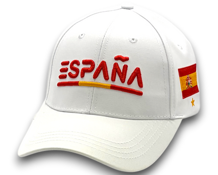 Spain 2026 World Cup Hat – Premium 3D Embroidery