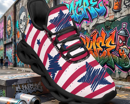 Custom United States 2026 World Cup Sneakers DIY Country Flag Running Shoes