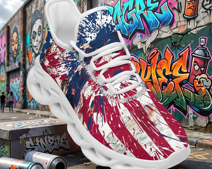 Custom United States 2026 World Cup Sneakers DIY Country Flag Running Shoes