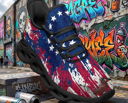 Custom United States 2026 World Cup Sneakers DIY Country Flag Running Shoes