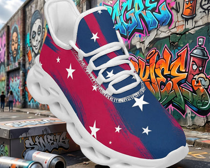 Custom United States 2026 World Cup Sneakers DIY Country Flag Running Shoes