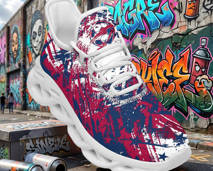 Custom United States 2026 World Cup Sneakers DIY Country Flag Running Shoes