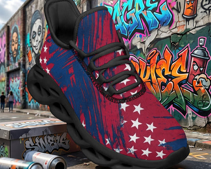 Custom United States 2026 World Cup Sneakers DIY Country Flag Running Shoes