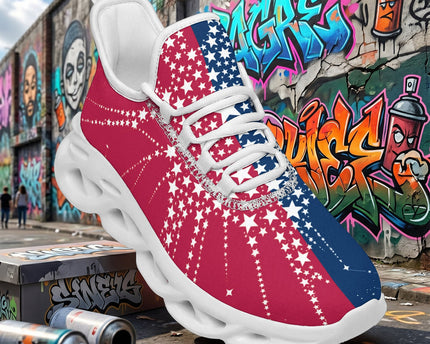 Custom United States 2026 World Cup Sneakers DIY Country Flag Running Shoes
