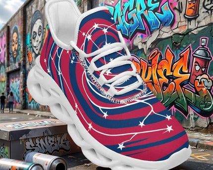 Custom United States 2026 World Cup Sneakers DIY Country Flag Running Shoes