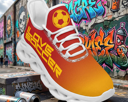 Custom Spain 2026 World Cup Sneakers DIY Country Flag Running Shoes