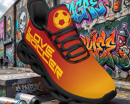 Custom Spain 2026 World Cup Sneakers DIY Country Flag Running Shoes