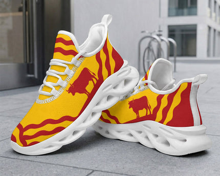 Custom Spain 2026 World Cup Sneakers DIY Country Flag Running Shoes