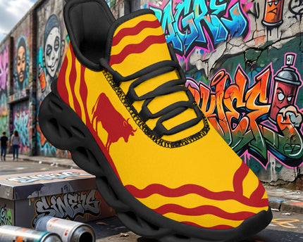 Custom Spain 2026 World Cup Sneakers DIY Country Flag Running Shoes