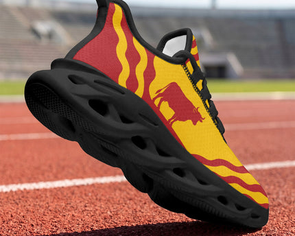 Custom Spain 2026 World Cup Sneakers DIY Country Flag Running Shoes