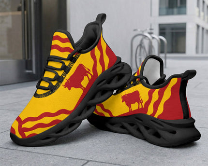 Custom Spain 2026 World Cup Sneakers DIY Country Flag Running Shoes