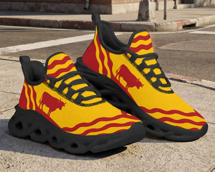 Custom Spain 2026 World Cup Sneakers DIY Country Flag Running Shoes