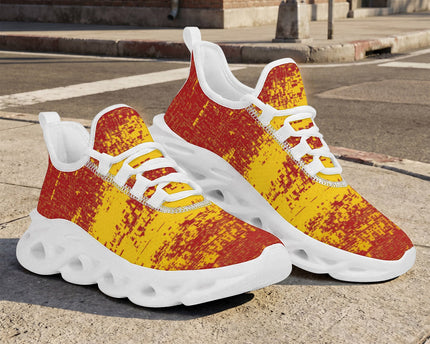 Custom Spain 2026 World Cup Sneakers DIY Country Flag Running Shoes