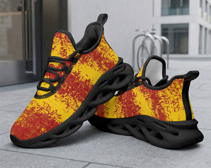 Custom Spain 2026 World Cup Sneakers DIY Country Flag Running Shoes