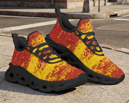 Custom Spain 2026 World Cup Sneakers DIY Country Flag Running Shoes
