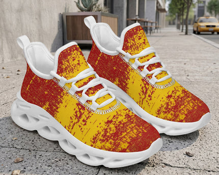 Custom Spain 2026 World Cup Sneakers DIY Country Flag Running Shoes