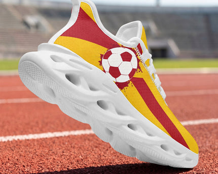 Custom Spain 2026 World Cup Sneakers DIY Country Flag Running Shoes