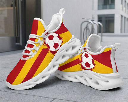 Custom Spain 2026 World Cup Sneakers DIY Country Flag Running Shoes