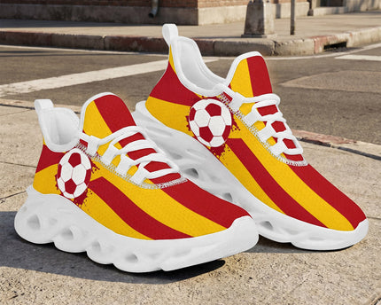 Custom Spain 2026 World Cup Sneakers DIY Country Flag Running Shoes