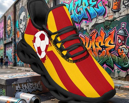 Custom Spain 2026 World Cup Sneakers DIY Country Flag Running Shoes