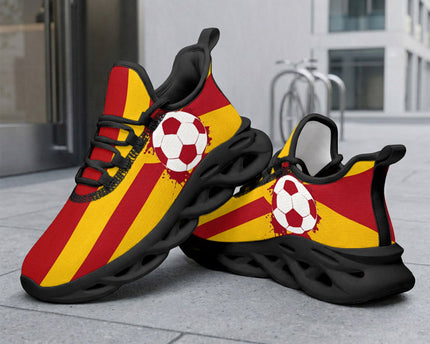 Custom Spain 2026 World Cup Sneakers DIY Country Flag Running Shoes