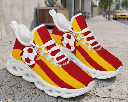 Custom Spain 2026 World Cup Sneakers DIY Country Flag Running Shoes