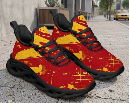 Custom Spain 2026 World Cup Sneakers DIY Country Flag Running Shoes
